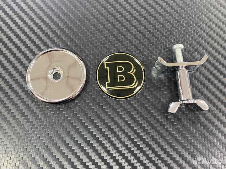 Эмблема капота Brabus 44 мм Mercedes 212