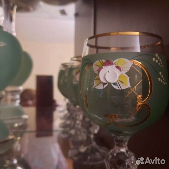 Наборы из Богемского стекла