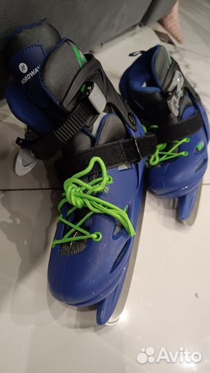 Коньки детские раздвижные 34 37