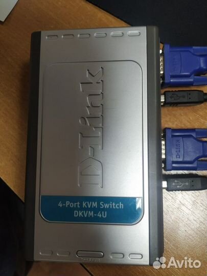 Kvm-переключатель D-link dkvm-4U