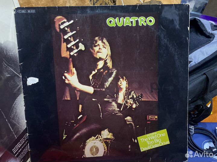 Виниловые пластинки suzi quatro - оригиналы