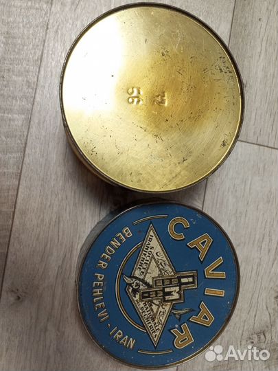 Банка черная икра СССР