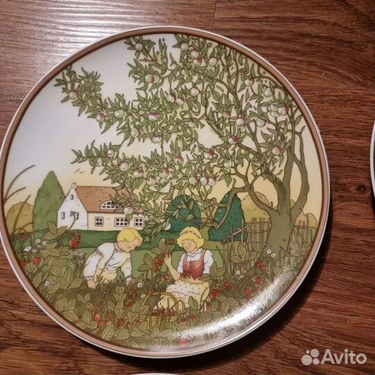 Серия тарелок.Villeroy&Boch. Времена года.25 см