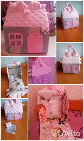 Сумка игрушка дом