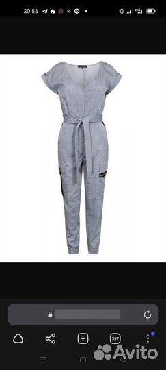Комбинезон из хлопка бренда Екатерина Смолина 42 р