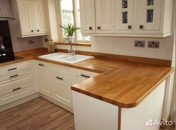 Столешница для кухни деревянная