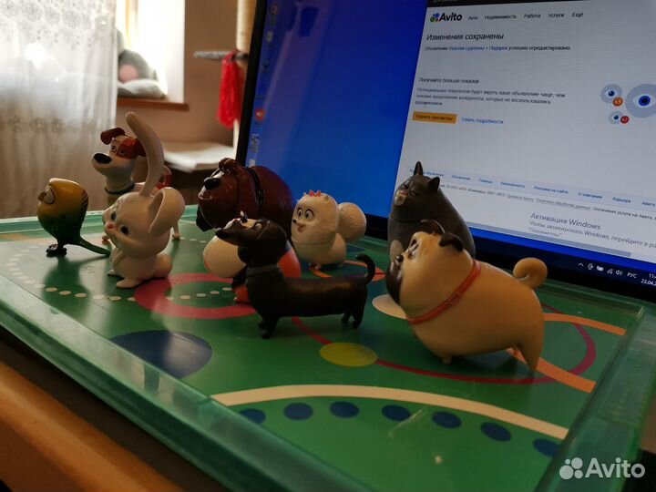 Фигурки из м/ф Тайная Жизнь дом. Животных