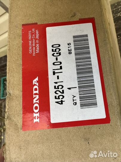 Оригинальные тормозные диски Honda Accord 8 2.4