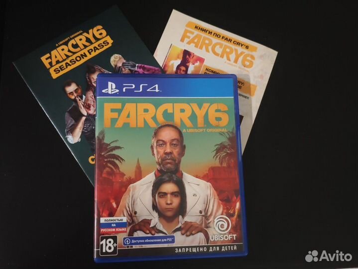 Far cry 6 ps4 диск