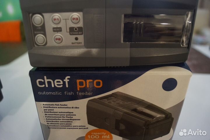 Автоматическая кормушка для рыб chef pro (новый)
