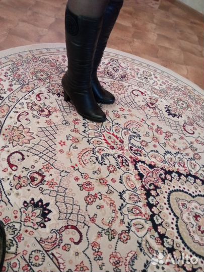 Сапоги зимние-натуральная кожа