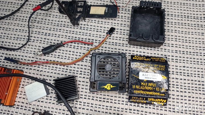 Rc castle mamba monster корпус регулятора скорости