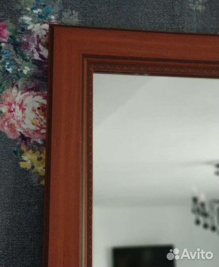 Зеркало, вешалка дерево