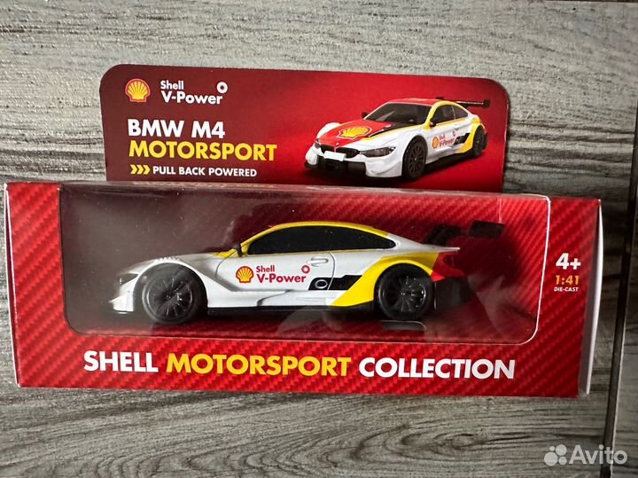 Коллекция машинок Shell V-power (4 шт)