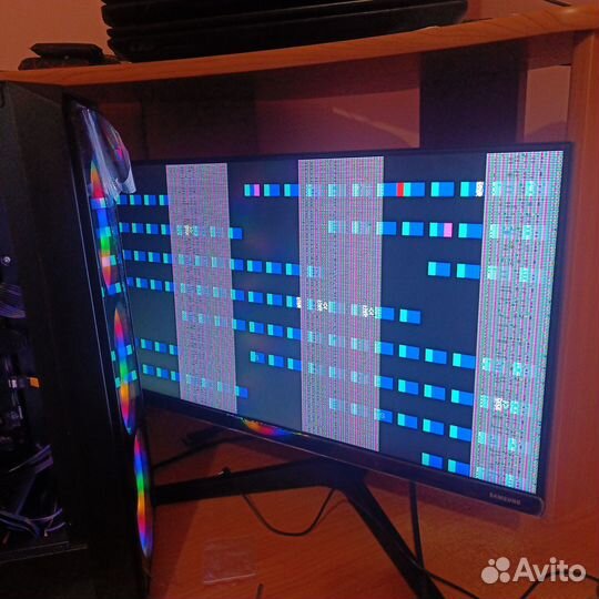 Видеокарта rx 580 8gb msi на запчасти