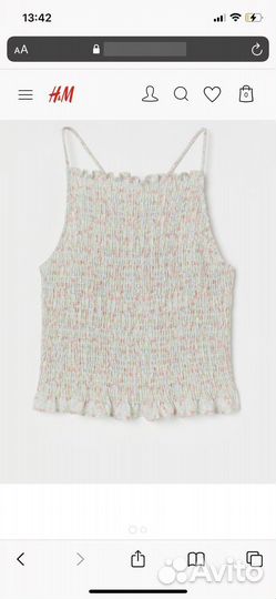 Топ H&M новый