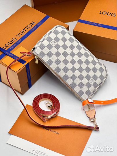 Сумка женская louis vuitton белая