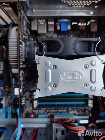 Продам комплект с домашнего пк Asus P8H77-M