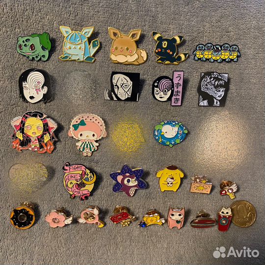 Значки, пины (аниме)