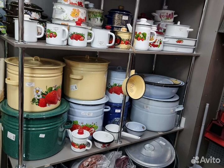 Бак эмалированный кастрюля