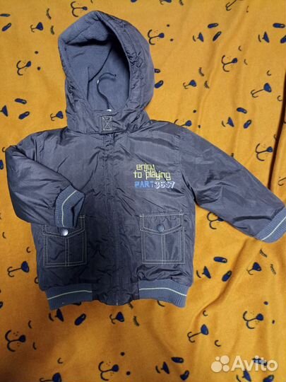 Куртка демисезонная для мальчика 80