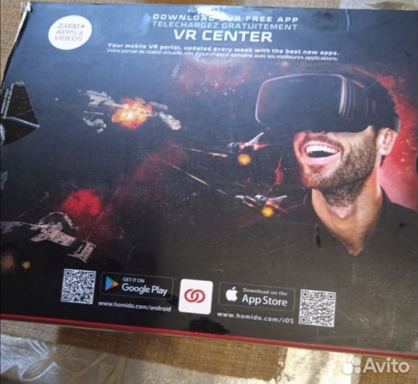 3 д очки для смартфона Homido