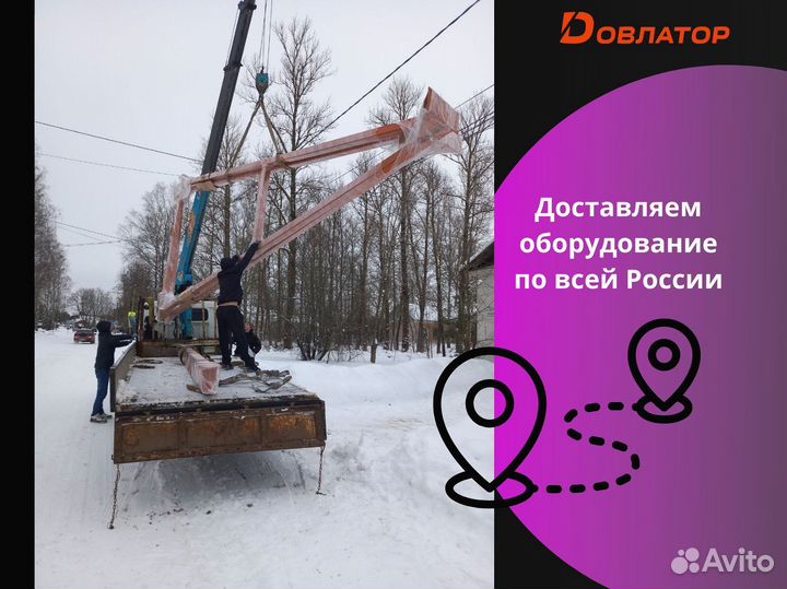 Кран козловой мпу мобильный усиленный