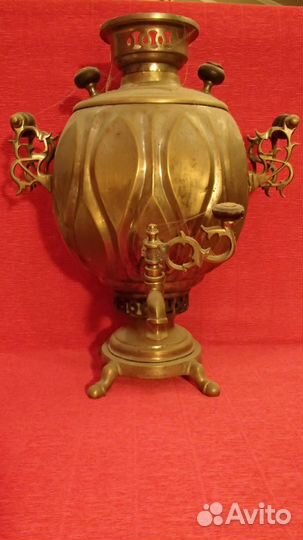 Раритет Редкий Самовар Шар Бр.Шемариныхъ 19 век