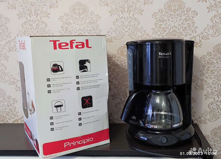 Кофеварка капельная tefal