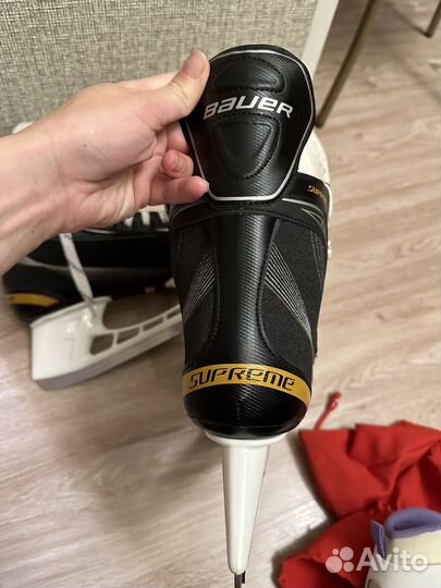 Хоккейные коньки bauer 45,5 р-р