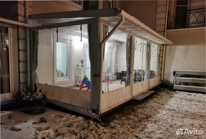 Мягкие окна для ресторана