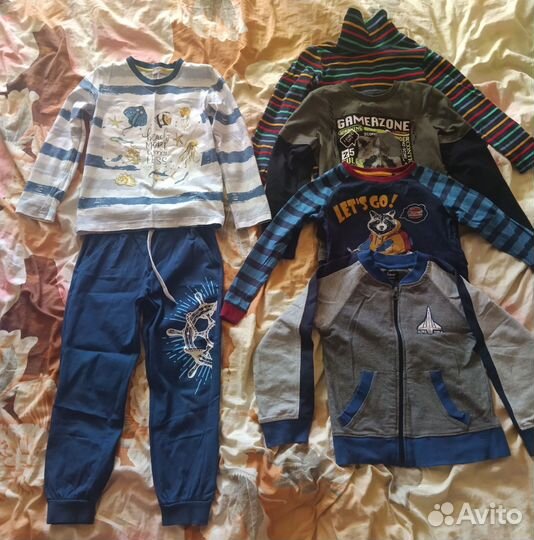 Вещи на мальчика 110-116