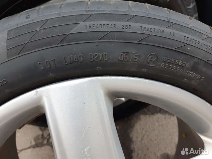 R17 Continental SportContact 225/50, PCD 5x112 DIA 57.1