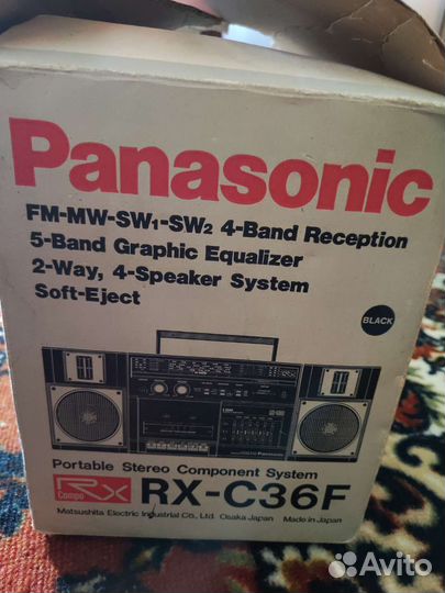 Кассетная магнитола panasonic