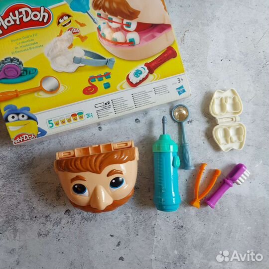 Зубной врач play doh 