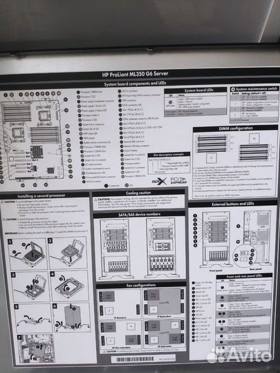 Hp proliant ml 350 g 6 server
