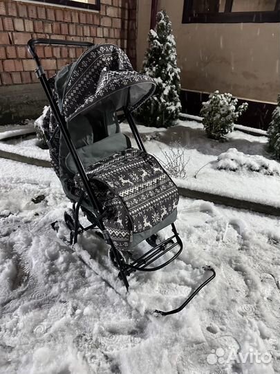 Коляска санки