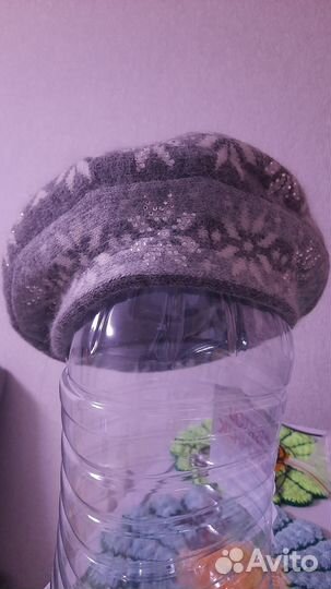 Берет женский зимний