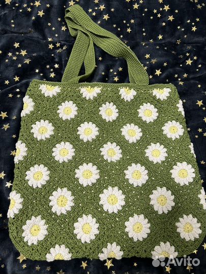 Cумка-авоська крючок (ручная работа)