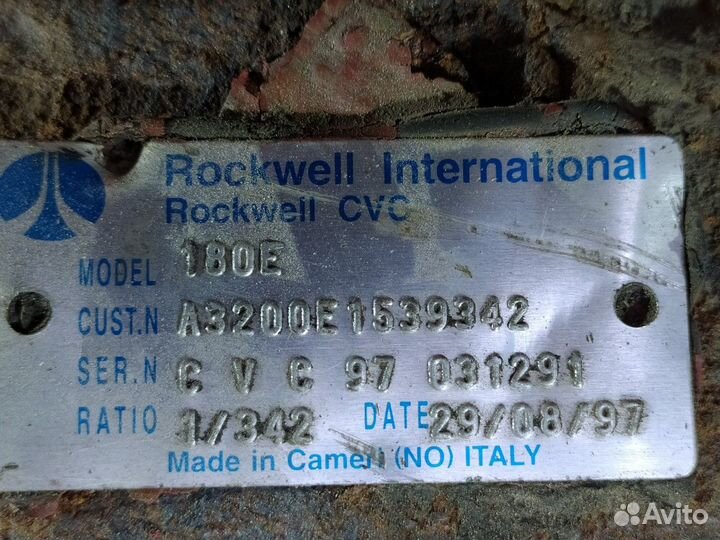 Редуктор заднего моста 180E 3.42 Iveco EuroStar