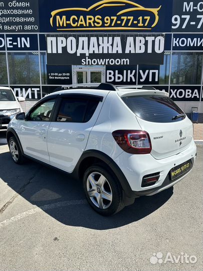 Renault Sandero Stepway 1.6 МТ, 2019, 95 236 км