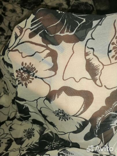 Шифон натуральный 2,7 м, Италия