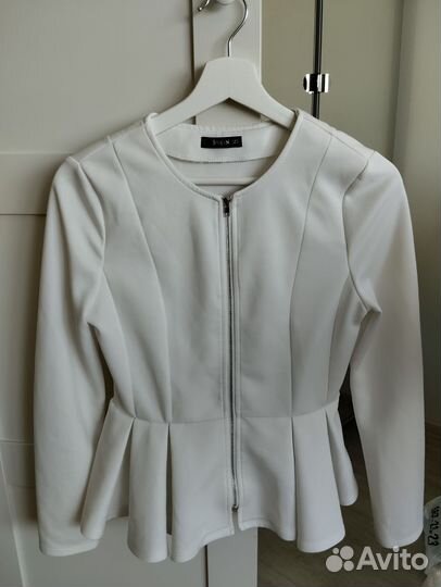 Жакет с баской shein 42