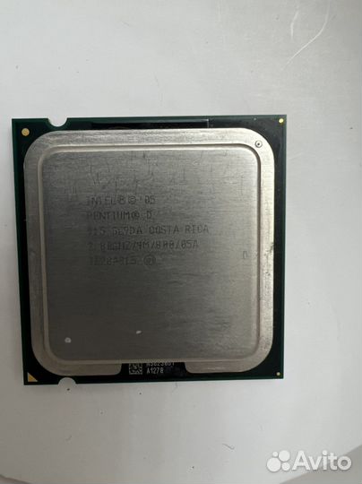 Процессор intel pentium d 915
