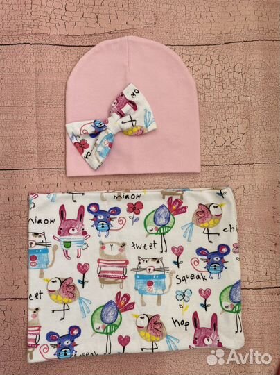 Новые Комлекты шапка снуд