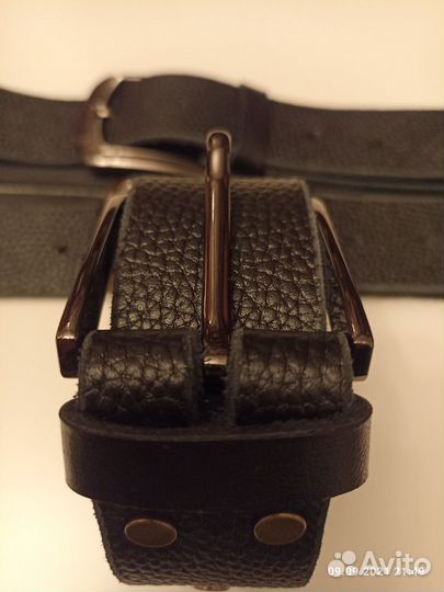 Ремни мужские из натуральной кожи