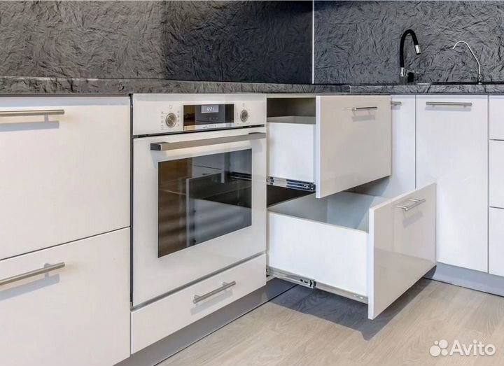 Угловой кухонный гарнитур на заказ цена за всё