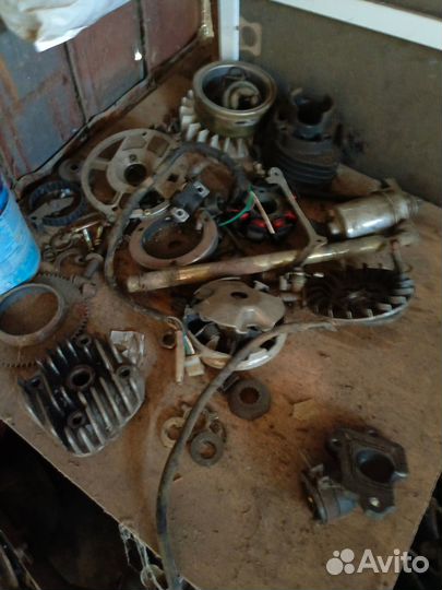 Запчасти на китайский скутер