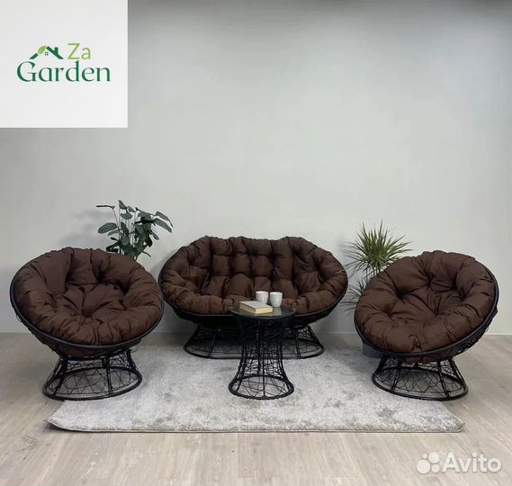 Набор мебели Мамасан из ротанга