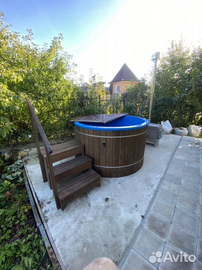 Купель с печкой